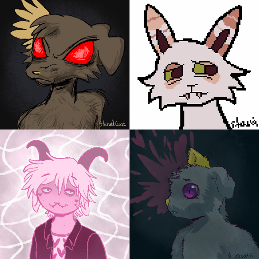 Goatir's art examples