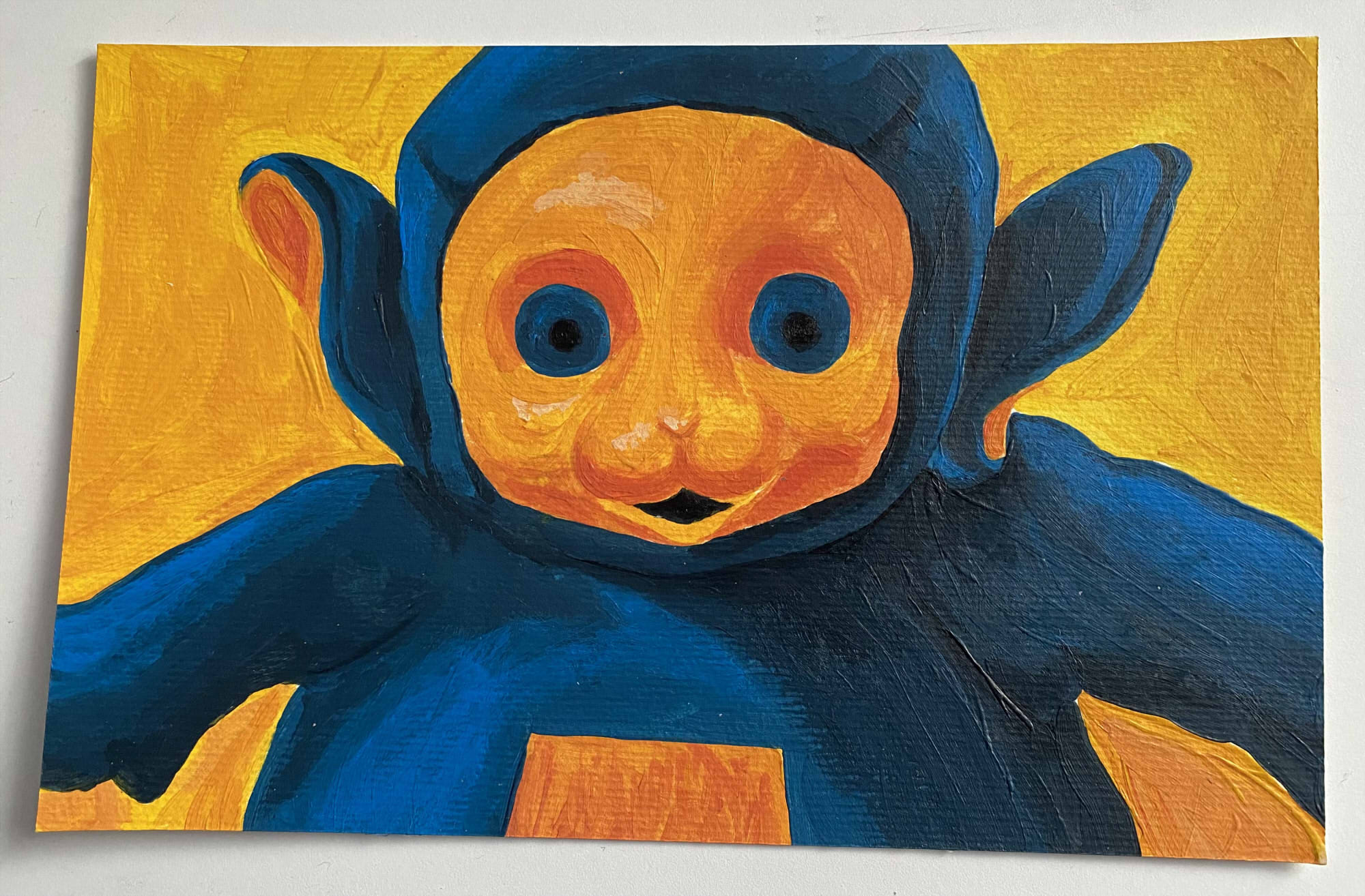 <h2>2020 artschool project</h2> feat. TInkie Winkie from Teletubbie
