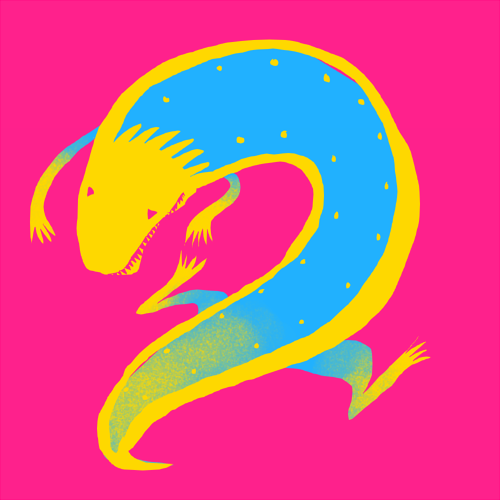 <h2>Pan Pride Lizard</h2> Heheh. I got a button on my backpack of this one.