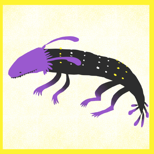 <h2>Non-Binary Pride Lizard</h2>They have their own character page and more images on <a target=_blank href=https://toyhou.se/12368846.- >their toyhouse</a> as well.